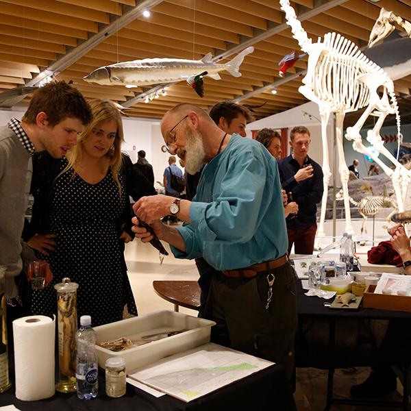 Science event på zoologisk museum