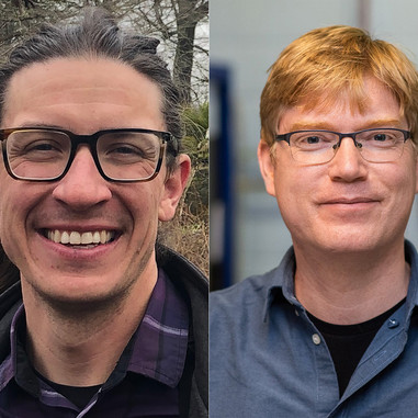 Brandon Peecook og Vincent van Hinsberg