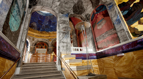 Per Kirkeby rotunden på Statens Naturhistoriske Museum