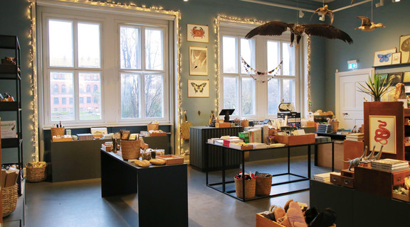 Butikken på Statens Naturhistoriske Museum