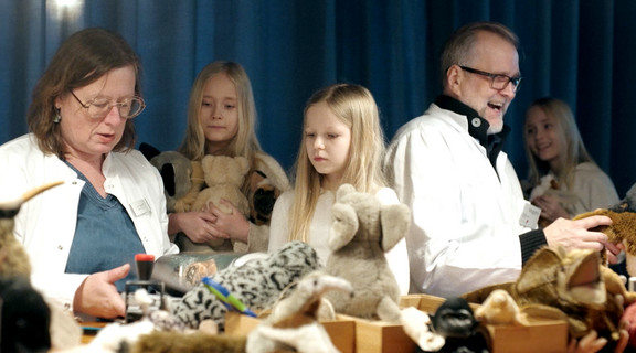 Bamsezoologerne artsbestemmer tøjdyr