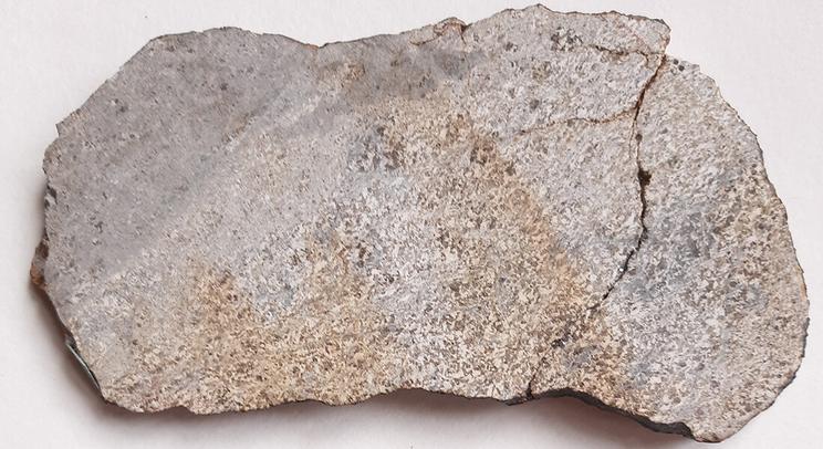 Billede af en meteorit - Mern, en kondrit