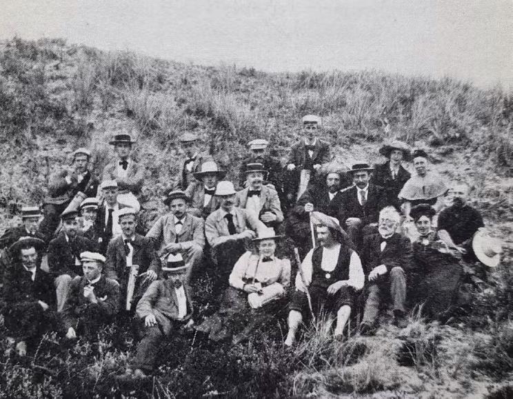 Botanikere på sommerekskursion i 1899.