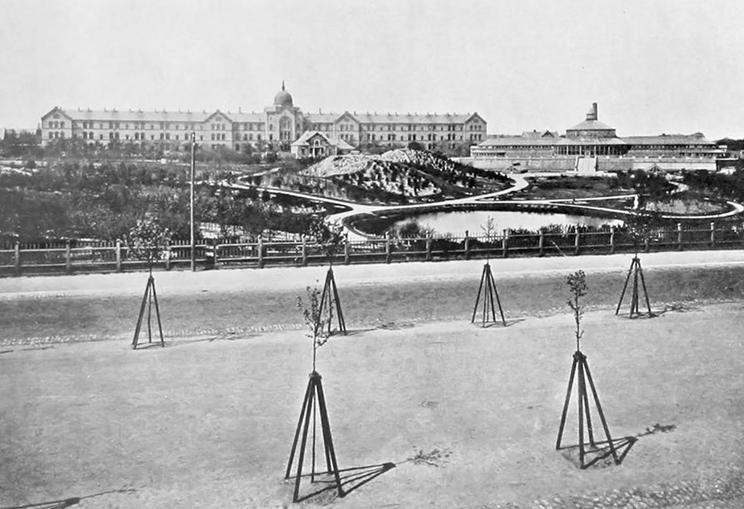 The Botanical Garden in the 1870's