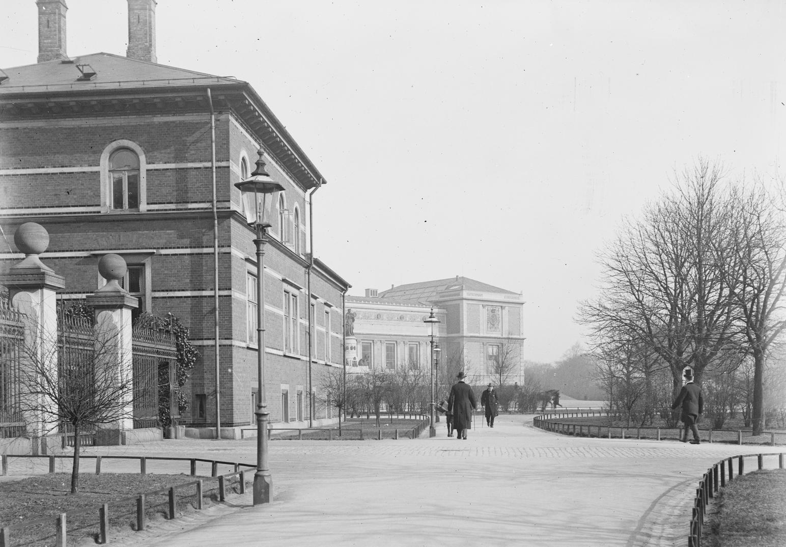 Museet udefra i 1903