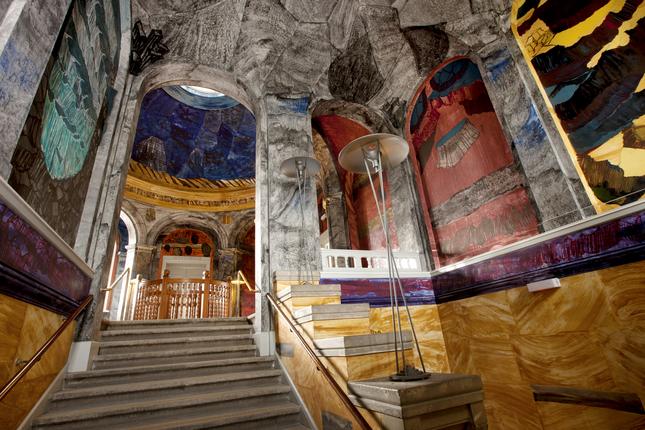 Per Kirkeby rotunden på Statens Naturhistoriske Museum
