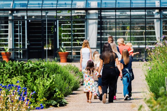 Familier ved Formidlingsvæksthuset