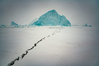  Klimaforandringer har givet store forandringer i isen i de arktiske egne. Foto: Anders Graver@ 