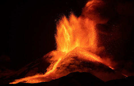 Vulkan i udbrud