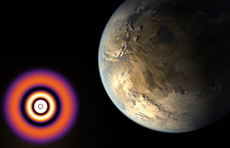 Elektronplot og exoplanet