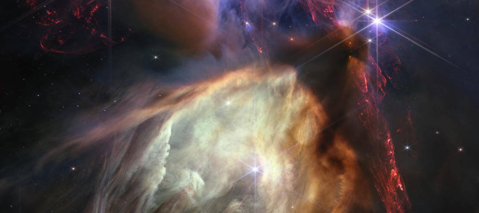 Rho Ophiuchi af James Webb, NASA